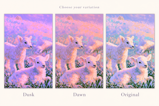Choose your variation: Dusk, Dawn, Original