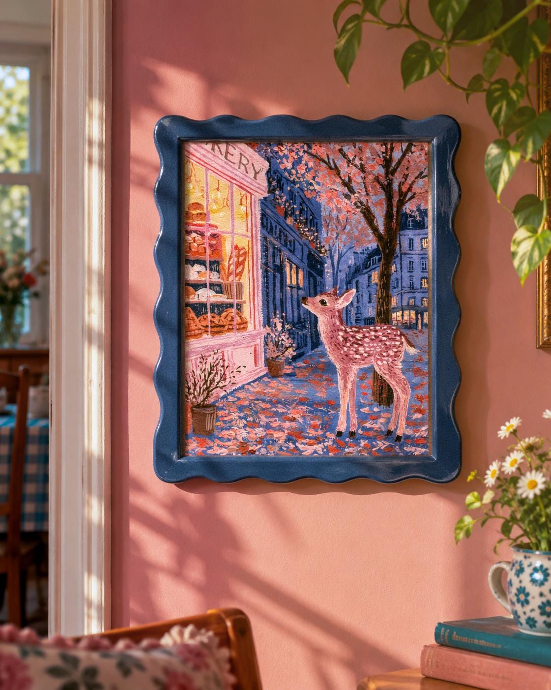 Fawn at the Bakery | Fawn Art Print