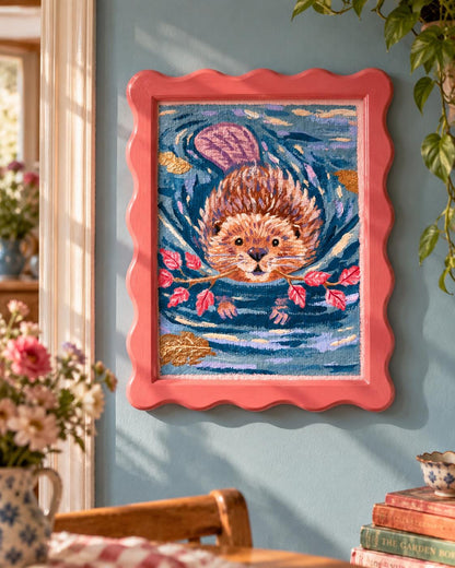 Little Builder | Beaver Art Print